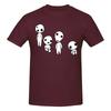 Camiseta Unisex Kodamas Impresionante Algodón Vintage Ropa Unisex