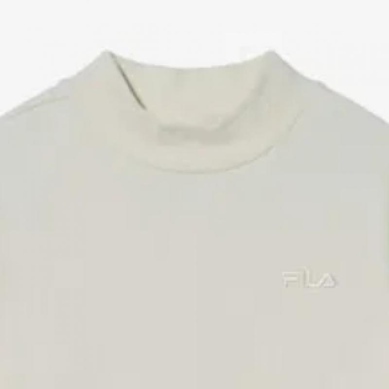 [fila Kids] Basic Neck Polar T shirT  Fk2rlg4101x Crm  q0zFk2rlg4101xCrm