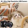 ELP 20MP 5K Ultra HD 5120x3840 High Frame Rate 5x Manual Varifocal Zoom Plug and Play Jetson for Industrial Vision USB3.0 Camera, 27.5fps Webcam,