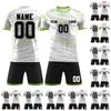 Customizable DIY Sports Jersey Set with Personalized and Number for Team Training or Short Sleeve Top and Shorts Suitable for Adults and Youth