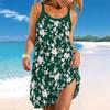 Women's Beach Dress Mini Dress  Cherry  Print Casual Modern Dress Sleeveless Loose Fit Outdoor Daily Summer