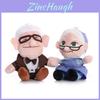 Premium Short Plush Carl Fredricksen Toy For Kids And Adults