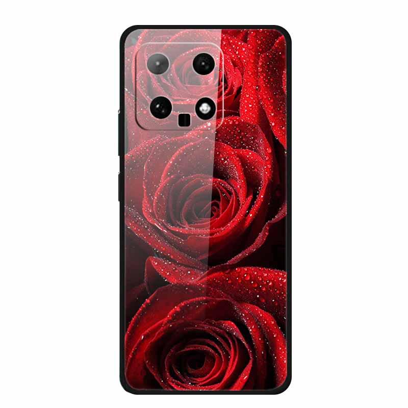 Xiaomi 14 Phone Case: Colorful Butterfly Design, Tempered Glass, Creative Style, Hot Seller