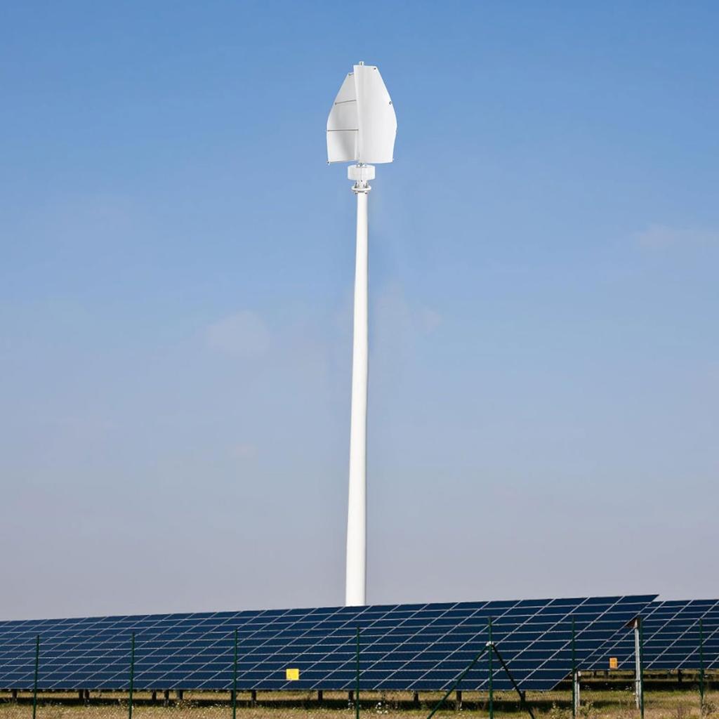 600W Vertical Wind   Permanent Magnet Generator Vertical Axes Coreless Wind Power Generator Kit with Controller