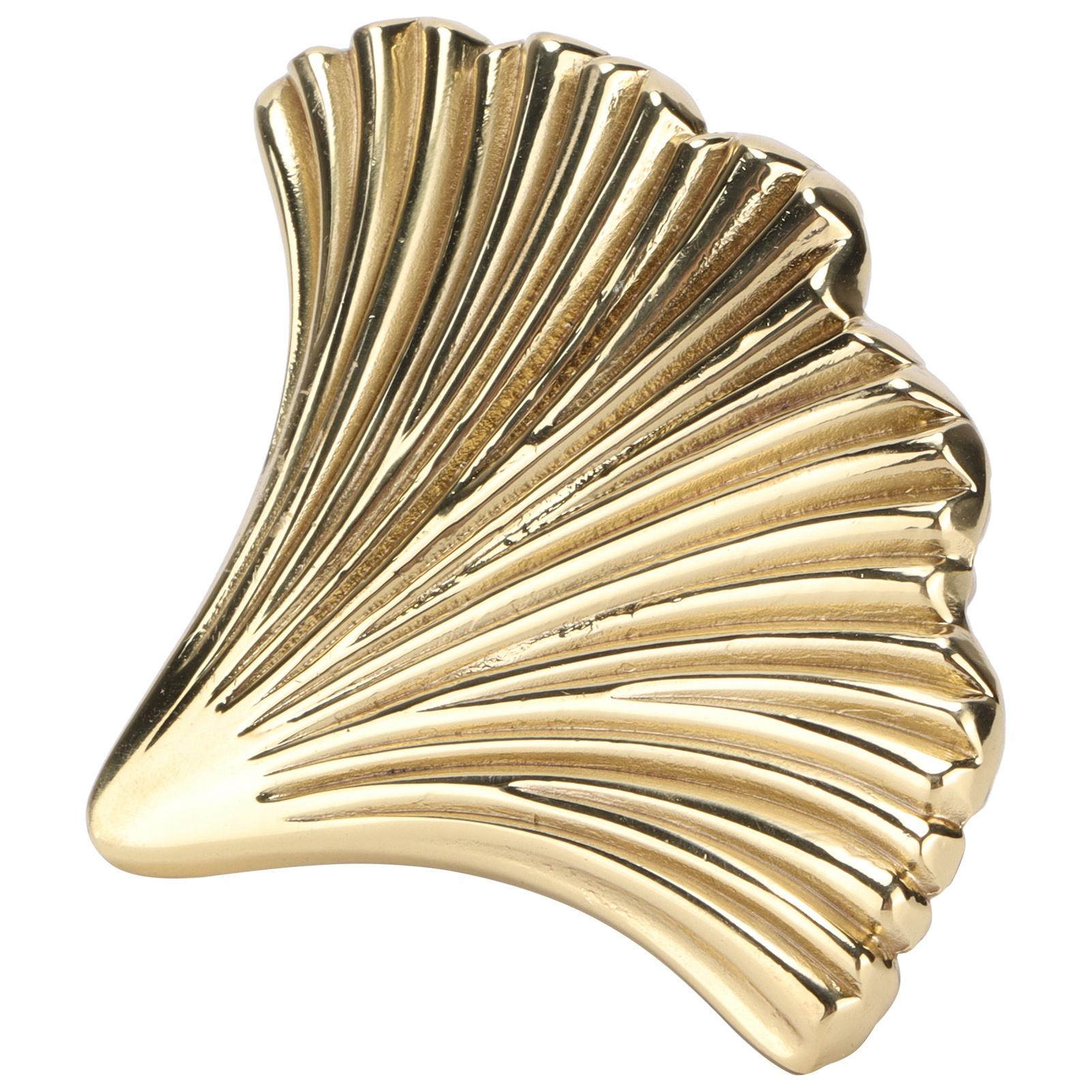 

Мебельная ручка Скандинавская Китайская Современная Гинкго Латунь Простые Листовые Ручки для Шкафов Ящиков Дверей Туалетного столика