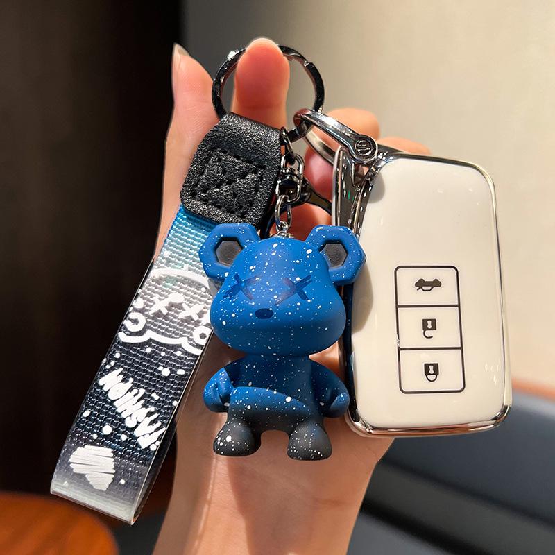 Lexus Key Case for UX260H, ES200, RX, NX, LX - Women's Car Key Bag Shell & Buckle