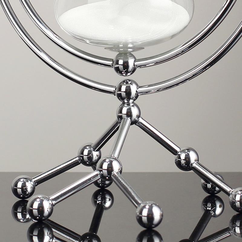 New Modern Round Hourglass 30 Minute Timer Ornament Office Study Decoration Ornament