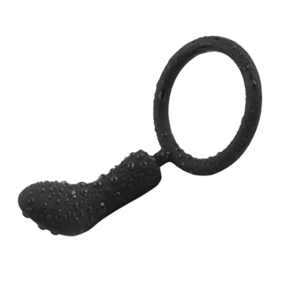 Penis Corrector Semen Locking Skin-friendly Silicone Delay Ejaculation Lock Ring for Male Masturbators