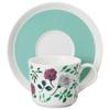 NARUMI Cup and Anna Emilia Suitable for Tea and Microwave and Dishwasher Saucer, Grandmother's Bouquet, 220cc, Coffee, Safe, 51857-23117P