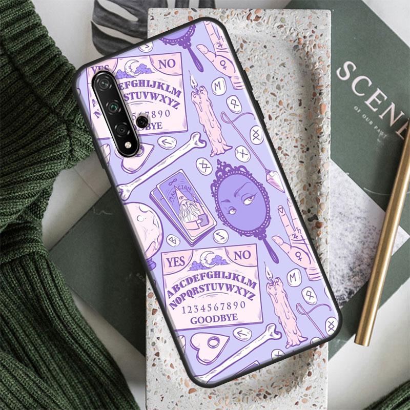 Ouija Board Case For Huawei Honor 70 50 X8 X9a Magic5 90 Lite P20 P30 P40 P60 Pro P Smart Nova 5T Cover