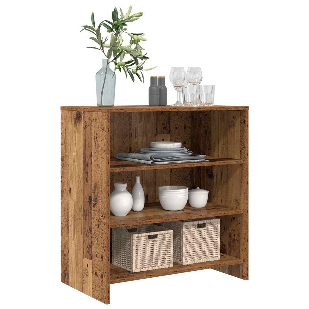 Sideboard in Brown 70 x 41 x 75 cm engineered wood