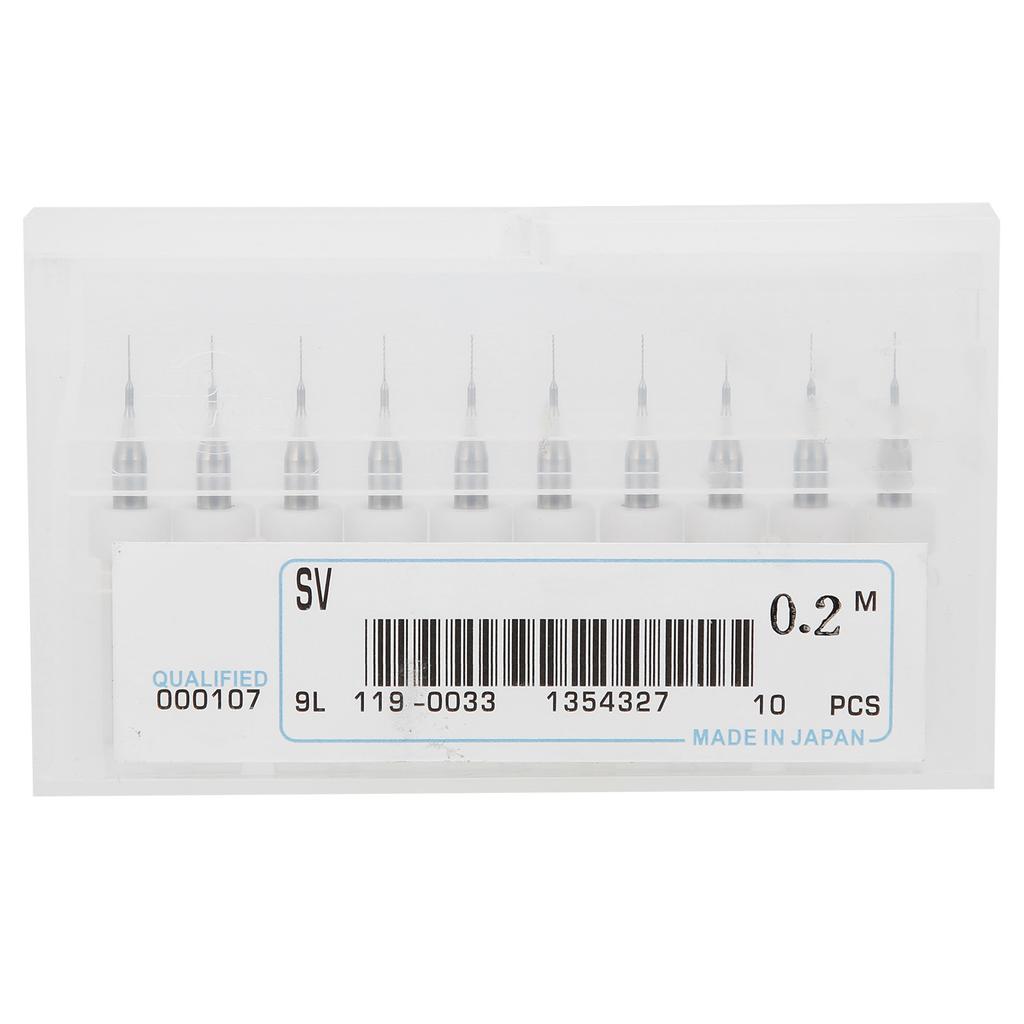 10pcs 3D Printer 0.2mm Cleaning Nozzle Drill Bit Cleaning Needle Nozzle Drill Accessory