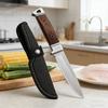 Stainless Steel Kitchen Boning Knife Butcher Knife Kitchen Knife Meat Cleaver Fruit Cooking Tools with Cover