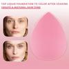 9pcs soft makeup sponge combination, hydrophilic, dry and wet, suitable for foundation, powder and other beauty eggs