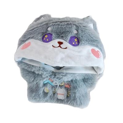 Fluffy Animal Kigurumi [for 20cm] Gray G.triger G-Trigger Oshi-Nui (Snuggle) [Product]