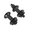 1Pair Mountain Bike Hub Black Friction Reduction High Strength Rustproof 32 Holes Mountain Bike Hub for Mountain Bicycles