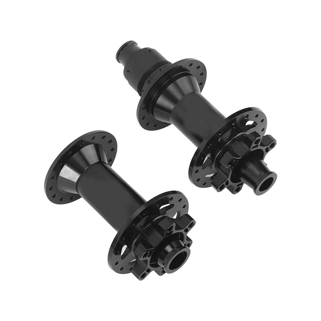 1Pair Mountain Bike Hub Black Friction Reduction High Strength Rustproof 32 Holes Mountain Bike Hub for Mountain Bicycles