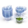 50pcs Resin Epoxy Transparent Plastic Liquid Container Dispensing Cups Palette Cup Mixing Tool