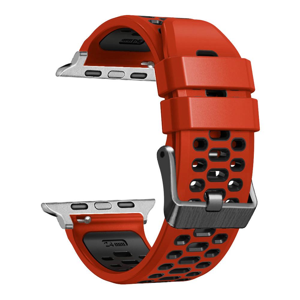 Sport Silicone Strap For Apple Watch Ultra 2 49mm Bracelet Wristband For Apple Watch Series 10 9 8 7 SE 6 46mm 45mm 44mm 42mm