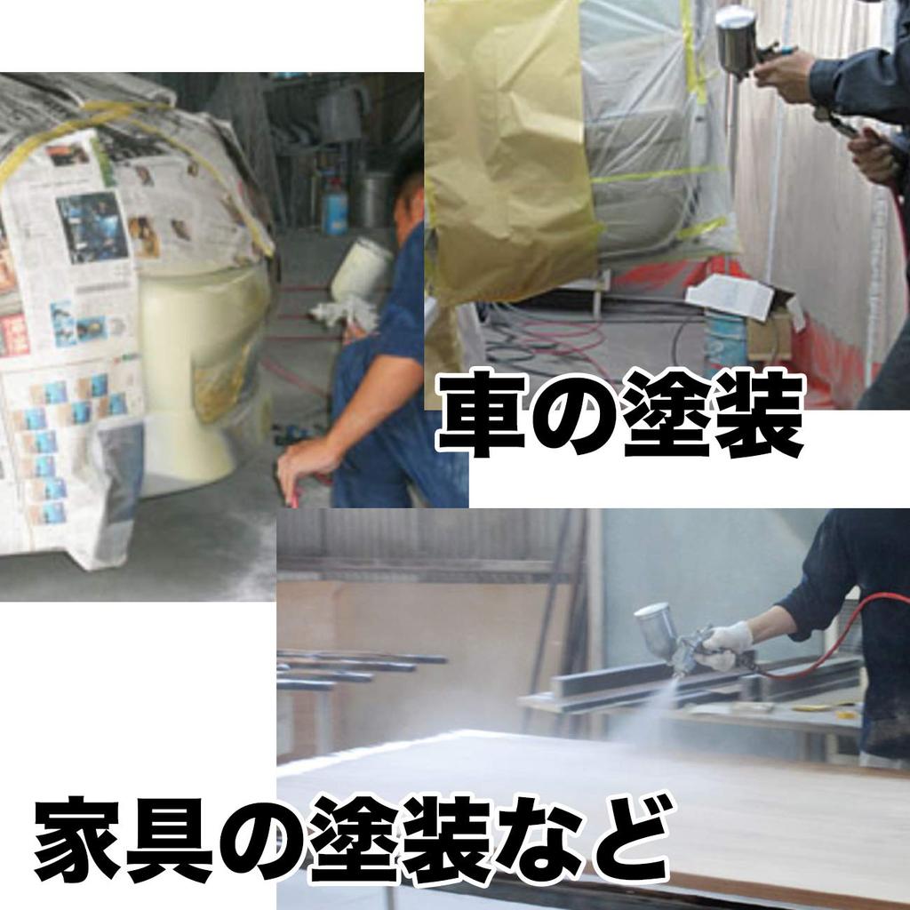 A'sTool Gravity-Fed Spray Gun W-77 with 400cc Tank Capacity and 2.5mm Diameter