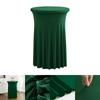 Height Stretch Round Tablecloth Commercial Conference Cocktail Bar Table Cover Hotel Wedding Party Skirt Elastic Table Cloth