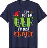 Im Not An Elf Just Short Funny Letters Raphic Tshirts Merry Christmas Men Women Kids Gift Street Fashion Tops Tee Shirt Short