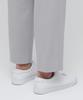 Musinsa Standard Lightweight Wide Drawstring Banded Crop Slacks [Light Gray]