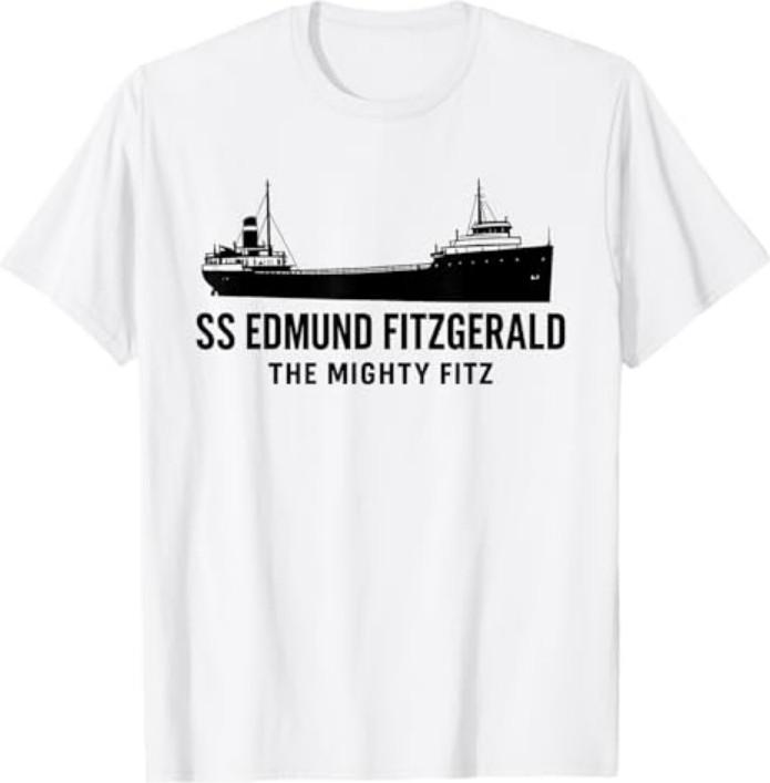 Men Women Mighty Fitz Lake Superior SS Edmund Fitzgerald T-Shirt