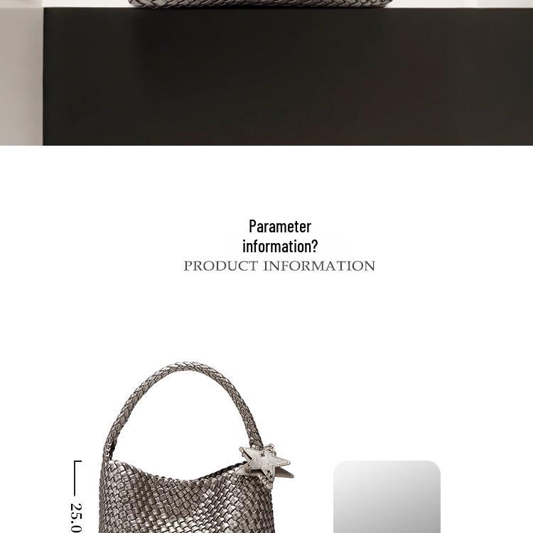 French High-End Designer Large Capacity Women's Casual Tote Bag