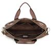 Business Casual Herren Aktentasche First Layer Rindsleder Laptoptasche Herren Schulter Messenger Bag