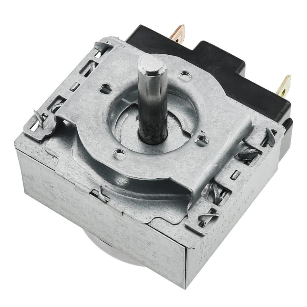Durable Metal Timer Switch AC 125V (15A) Silver Time Controller AC 250V (16A) with Bell Timing Switch Rice Cookers.