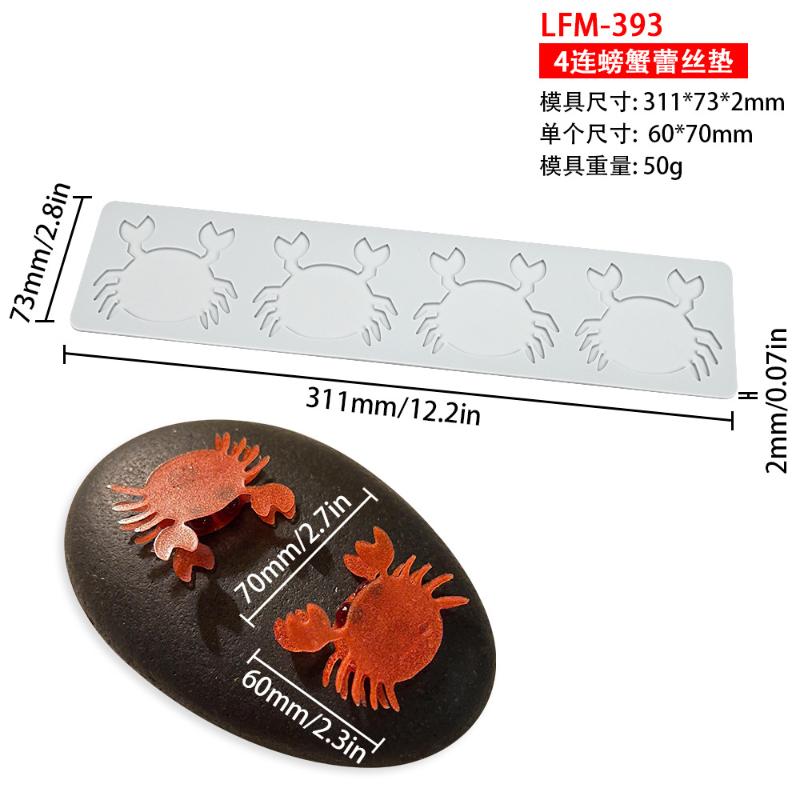 Multi-Skull Fish Bone Silicone Cake Mold Baking Lace Decorating Tool For Cake Borders Kitchen & Baking Accessories Mold