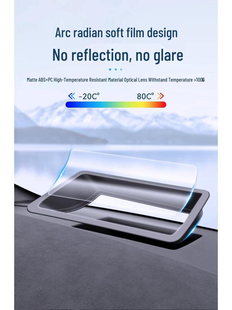 NIO ET5 HUD Protective Cover & Dashboard Dust Guard - Interior Protection Accessory