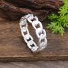 New smooth hollow geometric oval elastic bracelet men's and women's fashion versatile hollow water drop bracelet