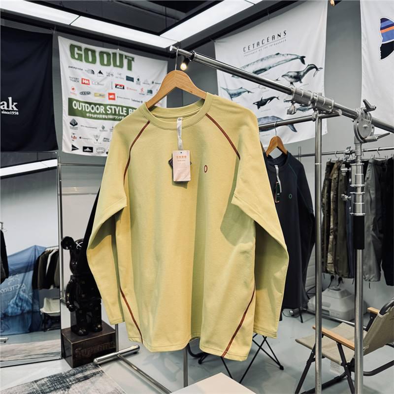 

Unisex Outdoor Loose Pullover Fleece Jacket - Moisture-Wicking, Breathable, Quick-Drying, Thermal Technology. M (100-130 jin) жовто-зелений