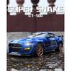 1/24 Ford Mustang Shelby GT500 Viper Alloy Sports Car Model Diecast Metal Toy Racing Car Vehicle Model Sound and Light Kids Gift