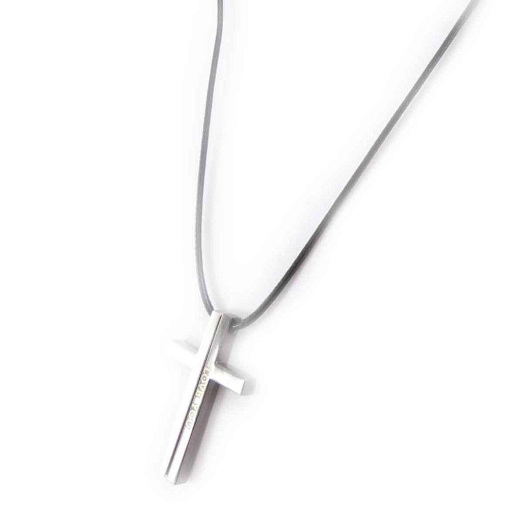 Les Trésors De Lily [J8538] - Sølv 'Cross' halskjede