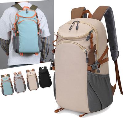 Outdoor Climbing Backpack Large Storage Travel Communting Shopping Camping Bag Short Distance College Laptop Portable Schoolbag