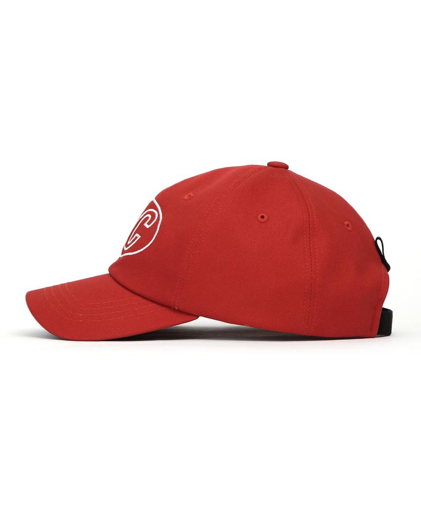 Eondeokeonteulol Cotton Logo Ball Cap Ground Uc / Classic B B / O Red