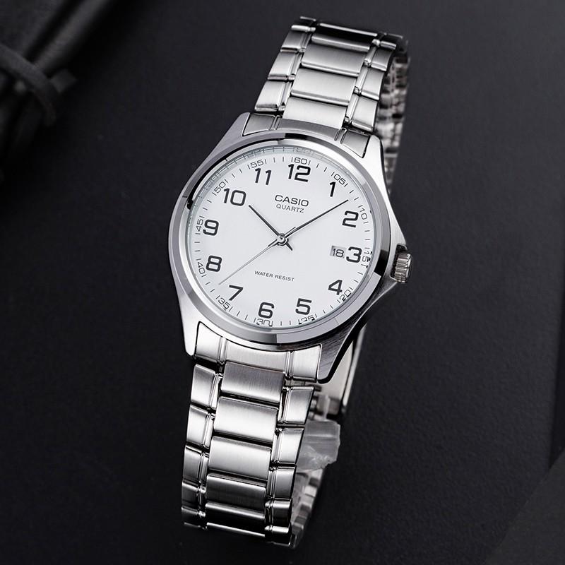 Casio Standard Enticer Series Business Casual Minimalist Quartz Watch Men Watches White MTP-1183A-7B
