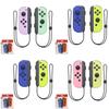 Vibrant Pink Green Joycon Controller For Switch With Type-c Compatibility