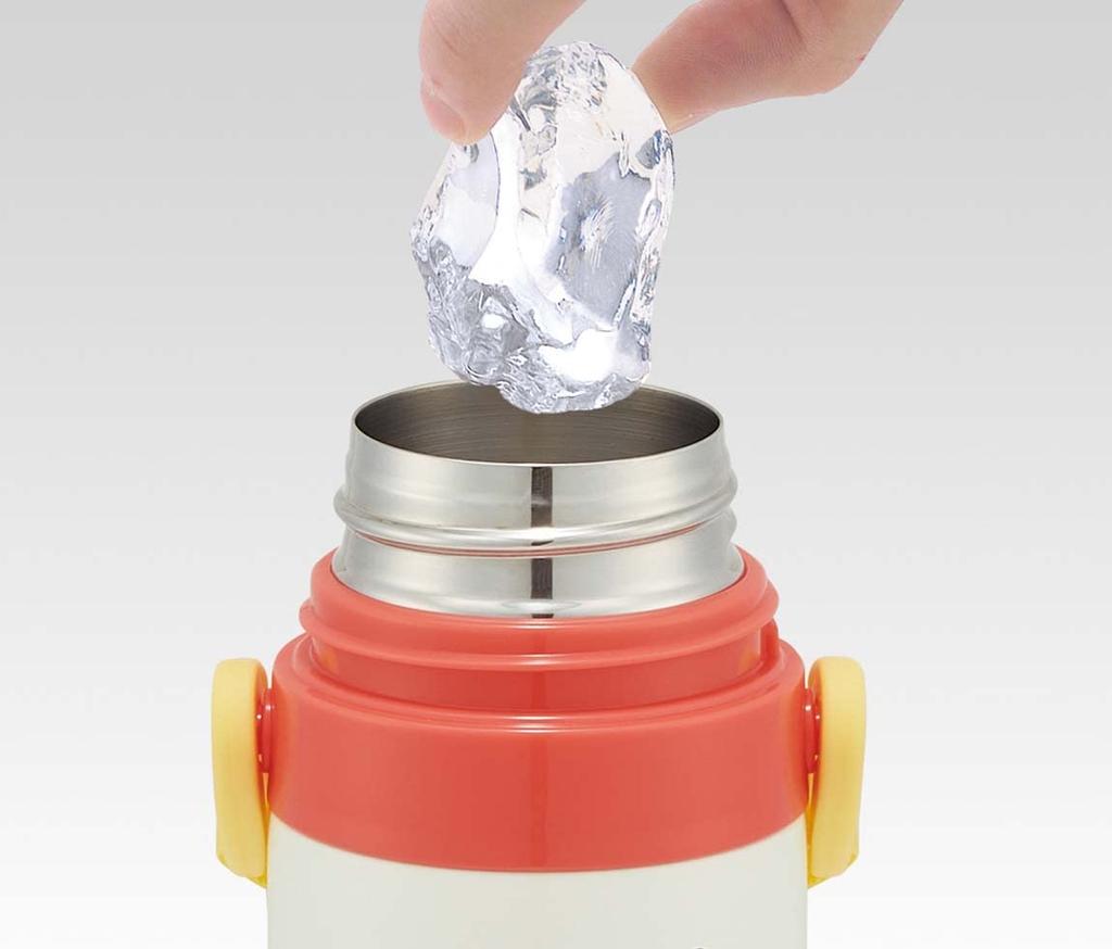 Skater Láhev na vodu 350ml Curious George 23 pro děti, kelímek na pití s přímým pitím, nerezová ocel SKDC3-A