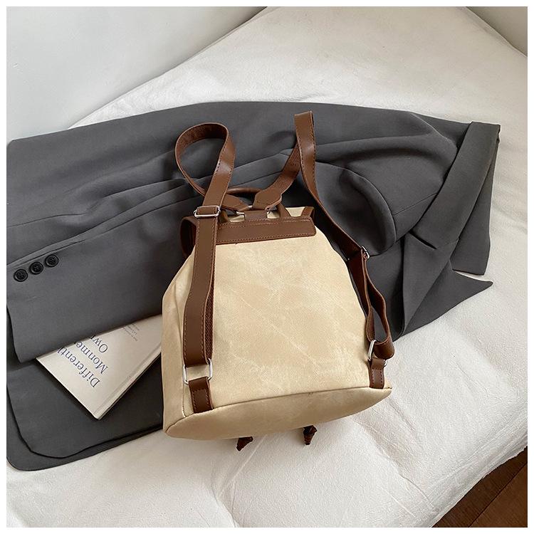 Koreansk Retro Casual Damryggsäck - 2025 Hösttrend, Lättvikt för Pendling & Utgång