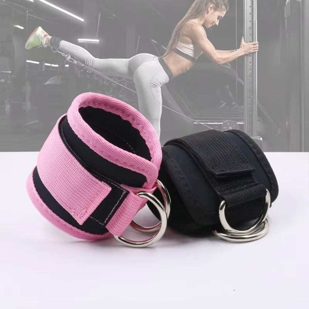 Adjustable Straps Gym Ankle Straps Neoprene Padded Leg Training Straps Cable Machine