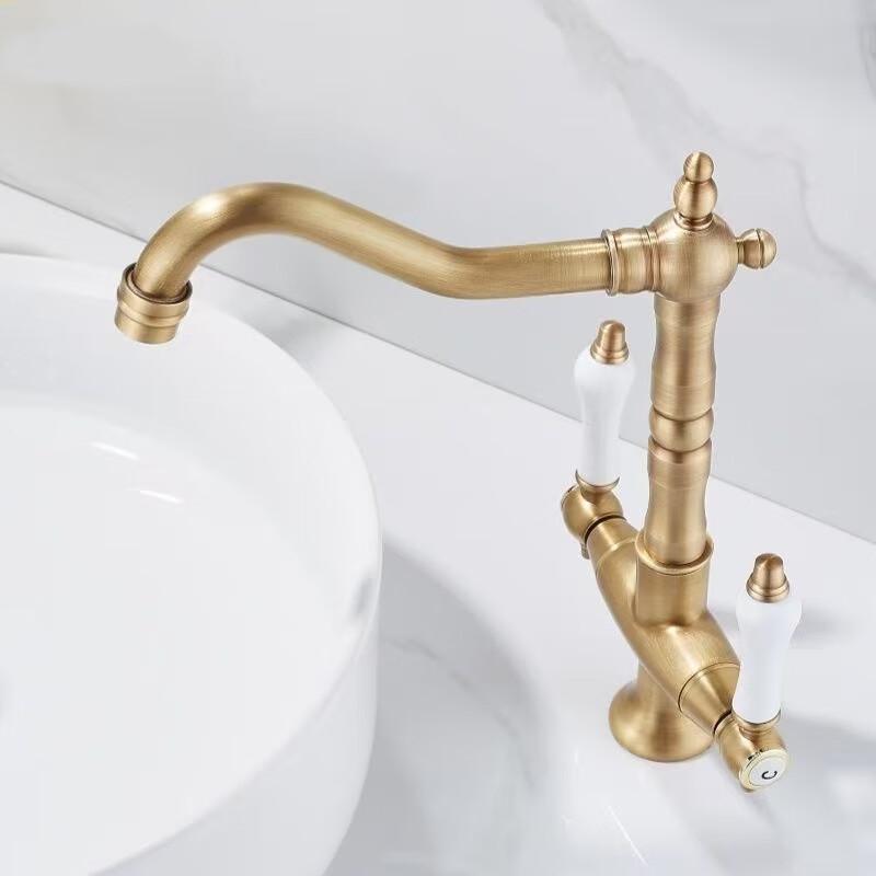 Xuanyong Retro Gold Kitchen & Bathroom Faucet