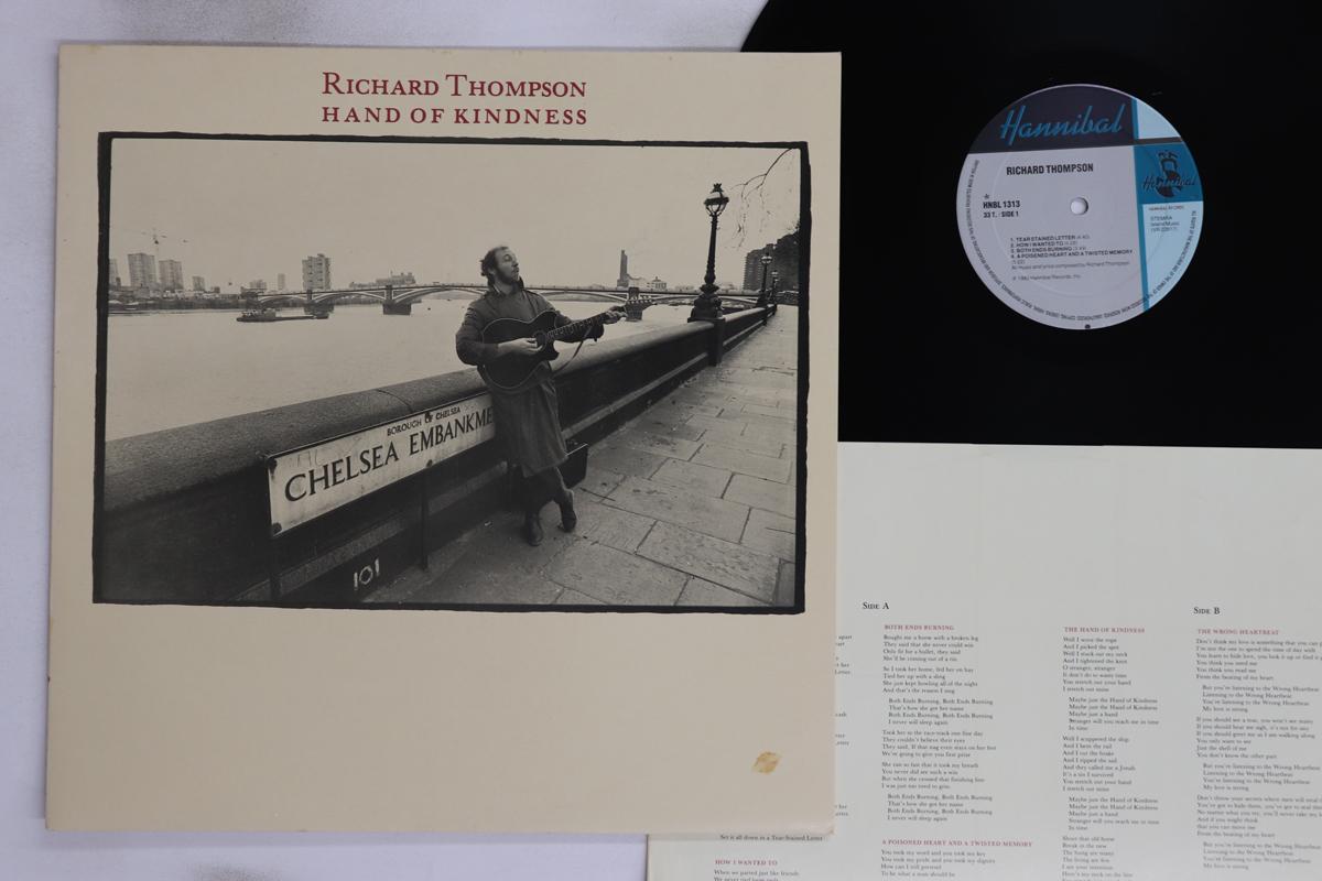 

LP Record RICHARD THOMPSON - Hand Of Kindness HNBL1313 HANNIBAL 1983 UK Rock Used