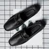 Casual Leather Shoes Men Stylish Men Shoes Genuine Leather Men Loafers Moccasins Slip On Men's Flats Male Luxury Brand Italian