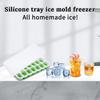 Silicone Tray Ice Mold Freezer Can Be Stacked