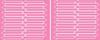 Sticker Arrows Arrow 10X2Cm 60 Pieces Stickers Pink Matte
