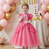 Kinder Prinsessenjurk Kostuum Lichtgewicht Polyester Jurk Podiumoptreden En Dagelijkse Kleding Outfit voor Halloween Cosplay Verjaardagsfeest